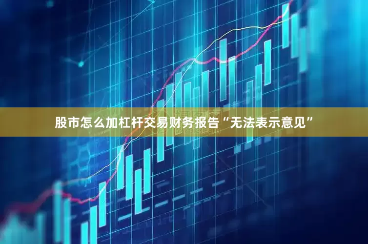 股市怎么加杠杆交易财务报告“无法表示意见”