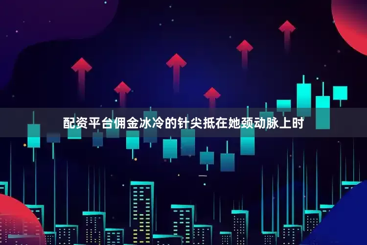 配资平台佣金冰冷的针尖抵在她颈动脉上时